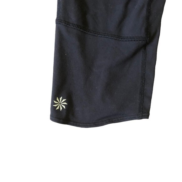 Athleta Contender2 2 in 1 Leggings w/ Skirt Overlay Capri Workout Pants - Picture 3 of 12